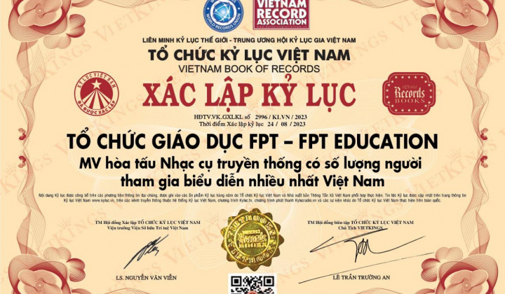 MV "Thiên âm" lập kỷ lục Việt Nam