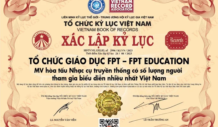 MV "Thiên âm" lập kỷ lục Việt Nam