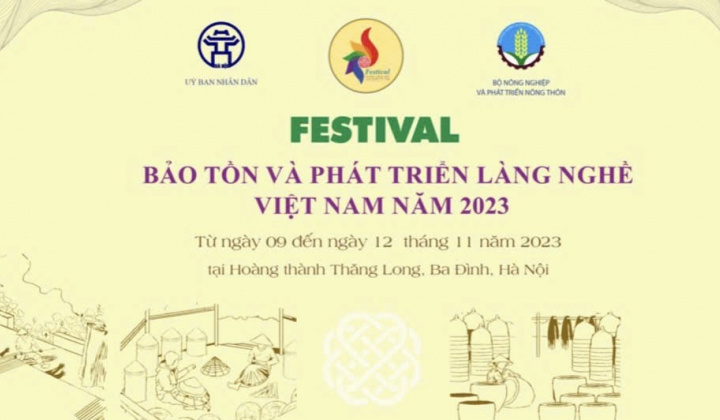 Festival bảo tồn và phát triển làng nghề Việt Nam 2023