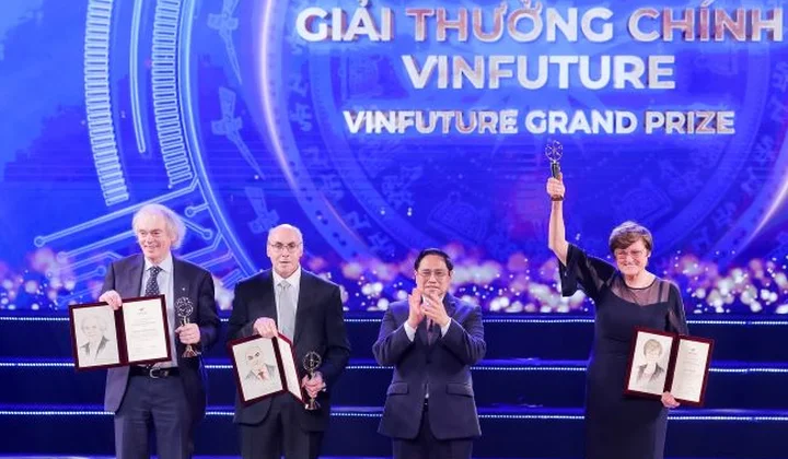 Chủ nhân Giải thưởng Chính VinFuture tiếp tục được trao giải Nobel