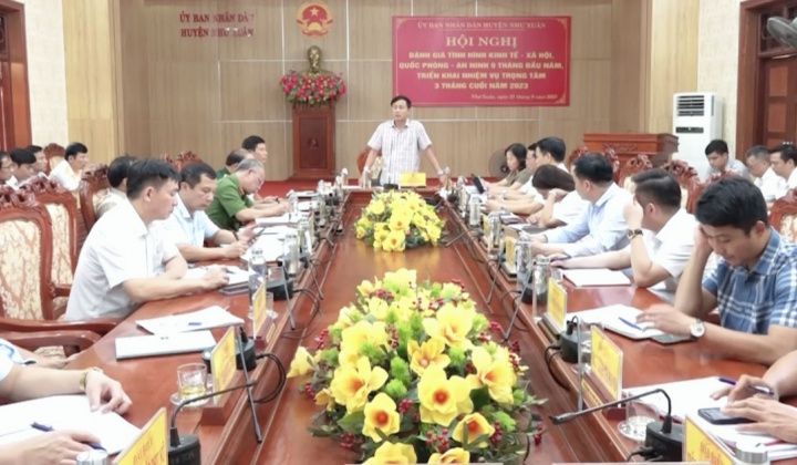 Như Xuân nỗ lực vượt khó, quyết tâm hoàn thành các chỉ tiêu năm 2023