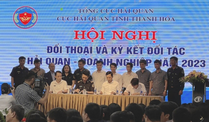 Cục Hải quan tỉnh Thanh Hoá đối thoại, tháo gỡ khó khăn cho doanh nghiệp