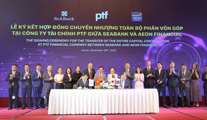 SeABank và AEON Financial ký kết hợp đồng chuyển nhượng Công ty tài chính PTF, trị giá 4.300 tỷ đồng