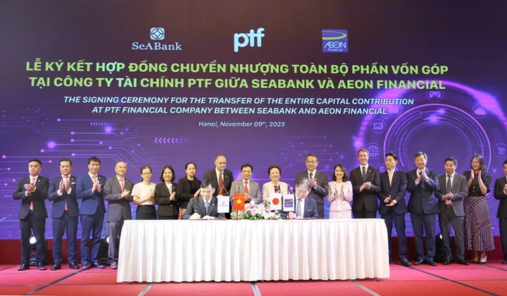 SeABank và AEON Financial ký kết hợp đồng chuyển nhượng Công ty tài chính PTF, trị giá 4.300 tỷ đồng