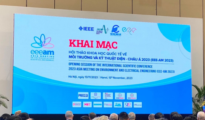 Hội thảo khoa học quốc tế về Môi trường và Kỹ thuật điện Châu Á 2023