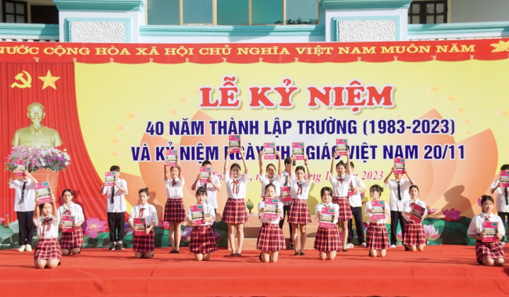 Trường THCS Trường Thi (TP Vinh): 40 năm xây dựng và trưởng thành