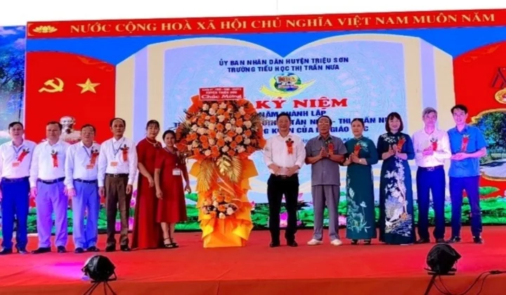 Trường Tiểu học Thị trấn Nưa và Dòng chảy tri thức 100 năm qua