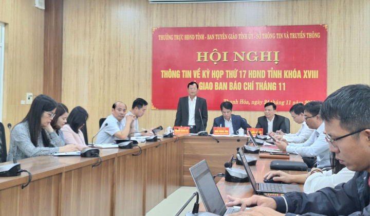 Kỳ họp thứ 17, HĐND tỉnh Thanh Hoá khóa XVIII dự kiến thông qua 39 nghị quyết