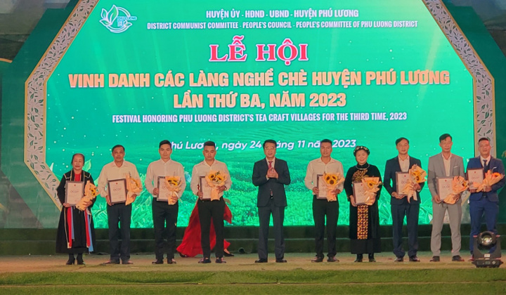 Vinh danh các làng nghề chè huyện Phú Lương lần thứ ba