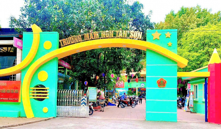 Trường Mầm non Tân Sơn: Xây dựng môi trường giáo dục thân thiện, lấy trẻ làm trung tâm