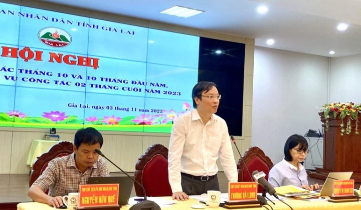 Chủ tịch UBND tỉnh Gia Lai Trương Hải Long: Khẩn trương hoàn chỉnh Quy hoạch tỉnh để phê duyệt trong năm 2023