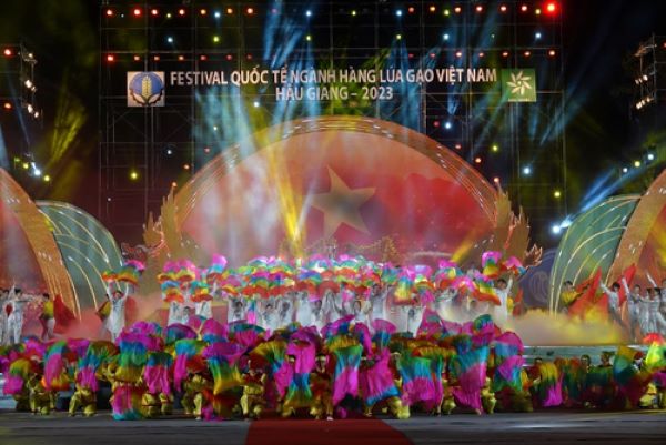 Khai mạc Festival Quốc tế ngành lúa gạo Việt Nam - Hậu Giang năm 2023