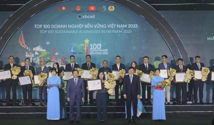 SeABank lần thứ 6 được vinh danh trong Top 100 Doanh nghiệp bền vững Việt Nam
