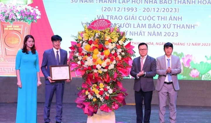 Thanh Hóa: Hội Nhà báo tỉnh kỷ niệm 30 năm ngày thành lập