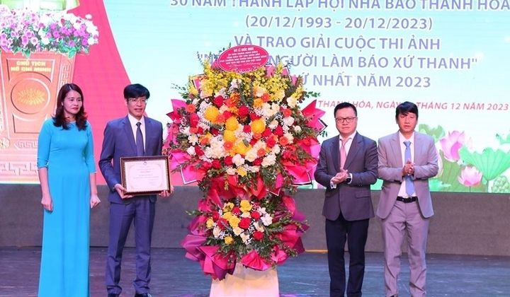 Thanh Hóa: Hội Nhà báo tỉnh kỷ niệm 30 năm ngày thành lập