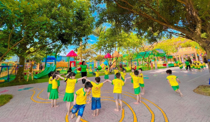 Trường Mầm non Yên Đồng: Nơi ươm những mầm xanh