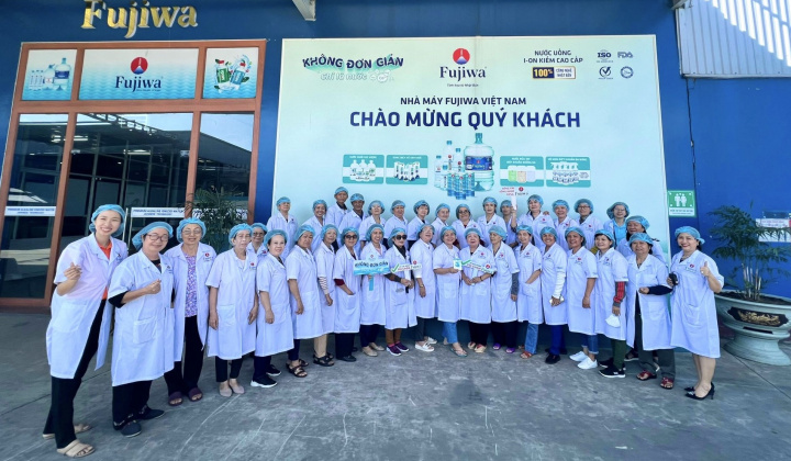 Hội phụ nữ phường 1, phường 3 Quận Bình Thạnh với ấn tượng tại Nhà máy Fujiwa Việt Nam