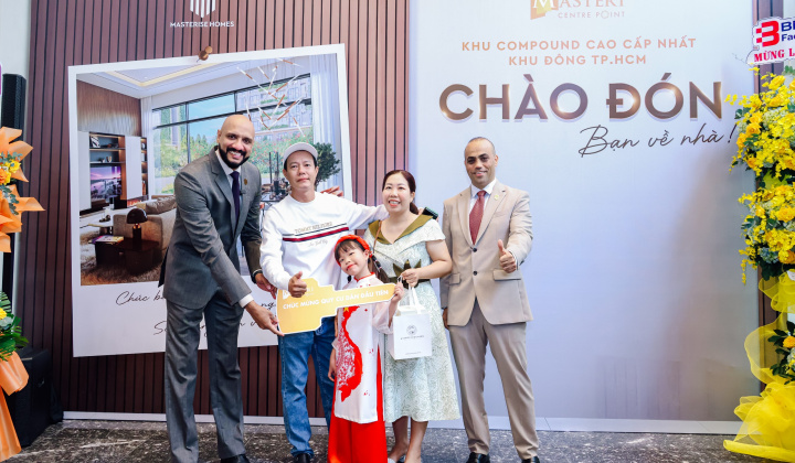 Masterise Homes chính thức bàn giao Masteri Centre Point, xác lập chuẩn sống căn hộ cao cấp nhất khu Đông TP.HCM