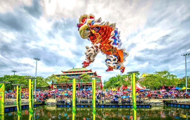 Đón năm mới 2024 cực đã tại Công viên châu Á, Đà Nẵng