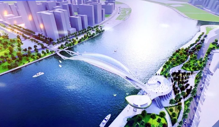 TP.HCM tiếp nhận tài trợ xây cầu đi bộ qua sông Sài Gòn