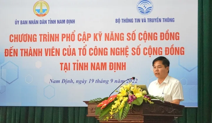Nam Định: Chuyển đổi số - Một lần khai báo, trọn vòng đời phục vụ