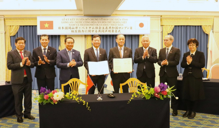 Long An: Thắt chặt quan hệ hữu nghị, đẩy mạnh hợp tác toàn diện với đối tác Nhật Bản