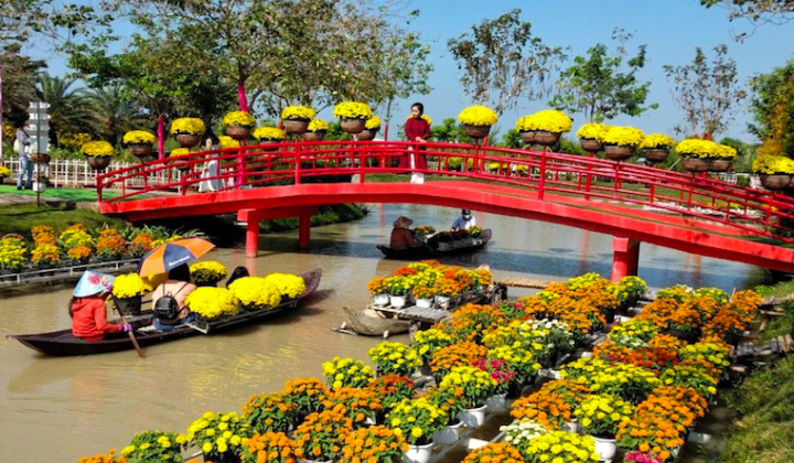 Đồng Tháp lần đầu tổ chức Festival hoa – kiểng Sa Đéc