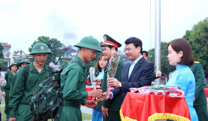 Lào Cai: Hoàn thành chỉ tiêu tuyển chọn và gọi công dân nhập ngũ năm 2023