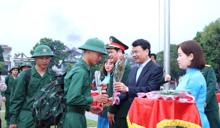 Lào Cai: Hoàn thành chỉ tiêu tuyển chọn và gọi công dân nhập ngũ năm 2023