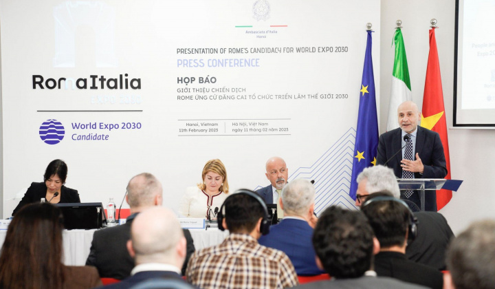 Roma xúc tiến quảng bá chiến dịch ứng cử đăng cai World Expo 2030 tại Việt Nam
