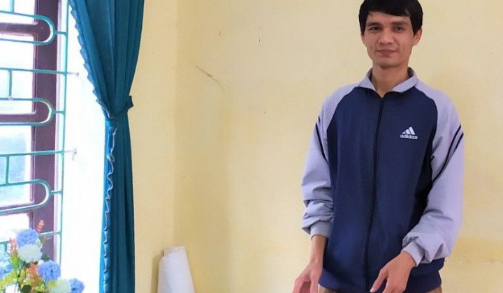 Vượt qua bạo bệnh, thầy giáo trường huyện tích cực truyền cảm hứng cho học trò