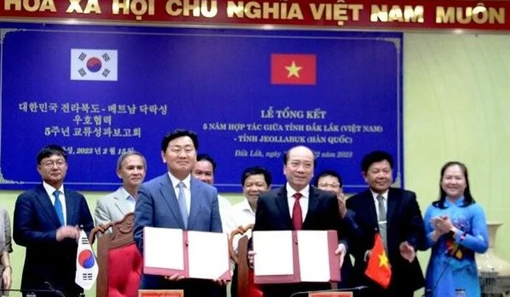 Tỉnh Đắk Lắk và Jeollabuk - Hàn Quốc tiếp tục đẩy mạnh hợp tác trên nhiều lĩnh vực