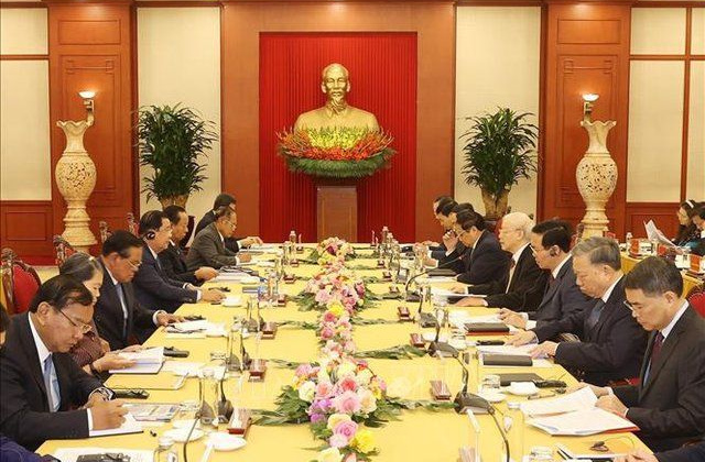 Tăng cường quan hệ hợp tác giữa Đảng Cộng sản Việt Nam và Đảng Nhân dân Campuchia