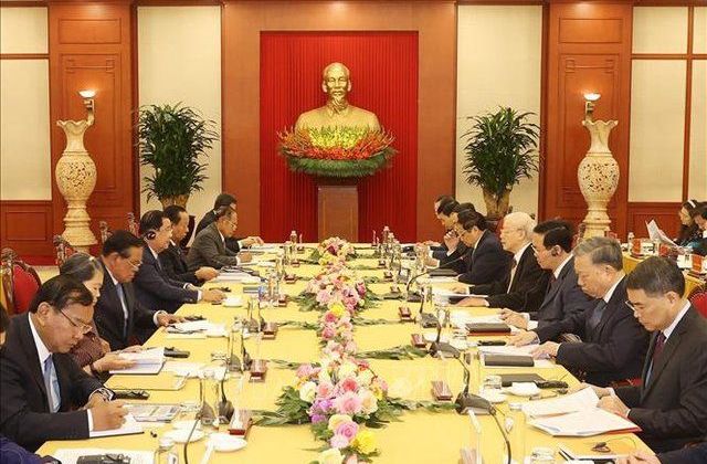 Tăng cường quan hệ hợp tác giữa Đảng Cộng sản Việt Nam và Đảng Nhân dân Campuchia