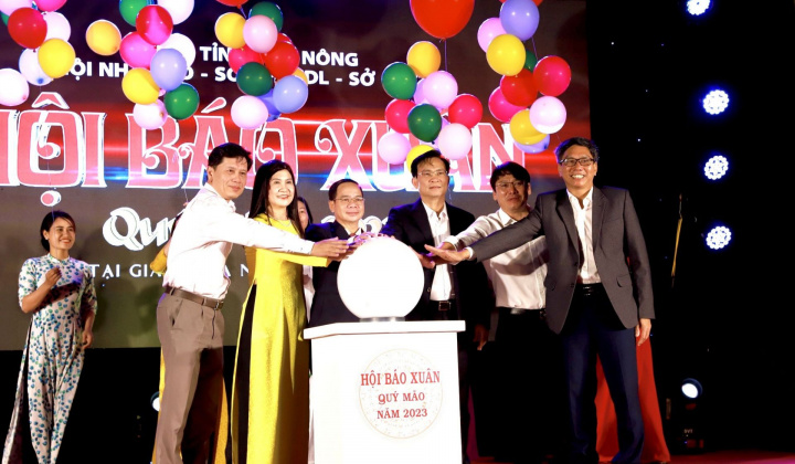 Đắk Nông: Khai mạc Hội báo Xuân Quý Mão năm 2023