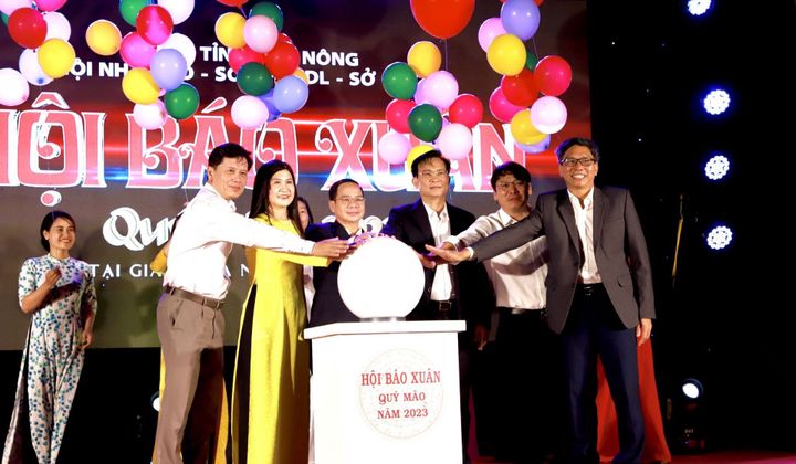 Đắk Nông: Khai mạc Hội báo Xuân Quý Mão năm 2023