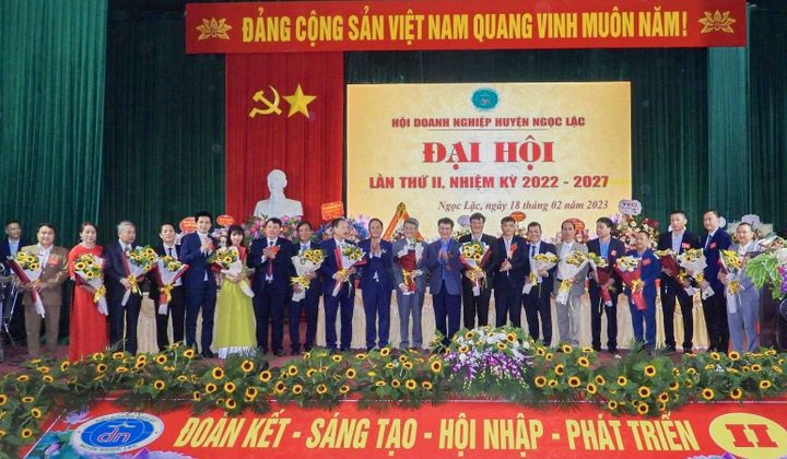 Thanh Hóa: Hội doanh nghiệp huyện Ngọc Lặc phát huy tinh thần đoàn kết, sáng tạo, hội nhập, phát triển.