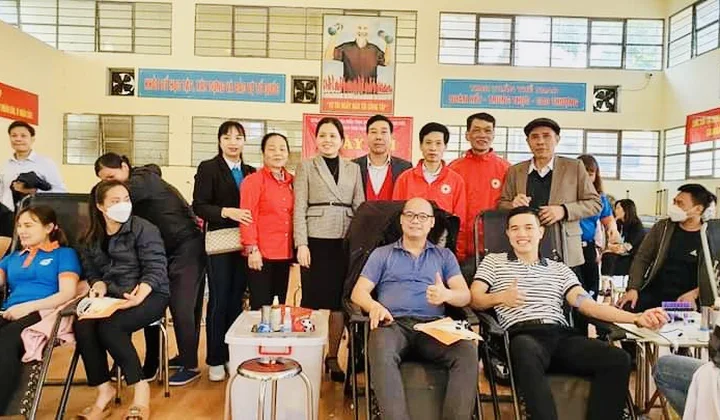 La Phù: Rộn ràng ngày hội hiến máu