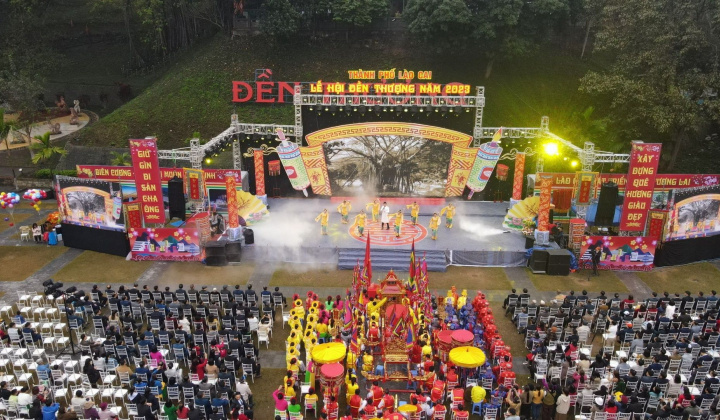 Lễ hội Đền Thượng Lào Cai: Giá trị văn hóa tâm linh truyền thống