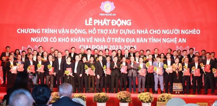 Nghệ An: Hơn 10.000 ngôi nhà sẽ được xây dựng cho người nghèo, người có hoàn cảnh khó khăn