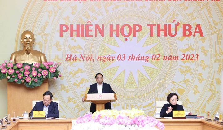 Tập trung đẩy mạnh CCHC gắn với đổi mới sáng tạo, chuyển đổi số, cải thiện môi trường đầu tư kinh doanh, nâng cao năng lực cạnh tranh quốc gia