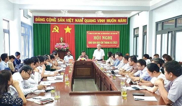 Đắk Nông: Giao ban báo chí tháng 1 năm 2023