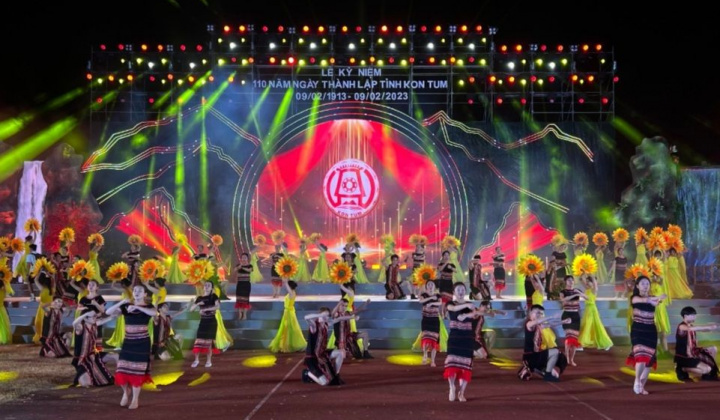 Chương trình Nghệ thuật đặc sắc chào mừng 110 năm ngày thành lập tỉnh Kon Tum