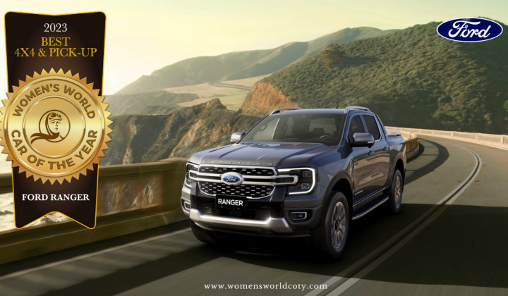 Ford Ranger được vinh danh trở thành “Xe bán tải 4x4 tốt nhất”