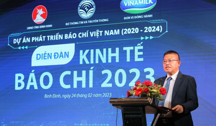 Dự án phát triển Báo chí Việt Nam và Vinamilk tổ chức diễn đàn Kinh tế báo chí 2023