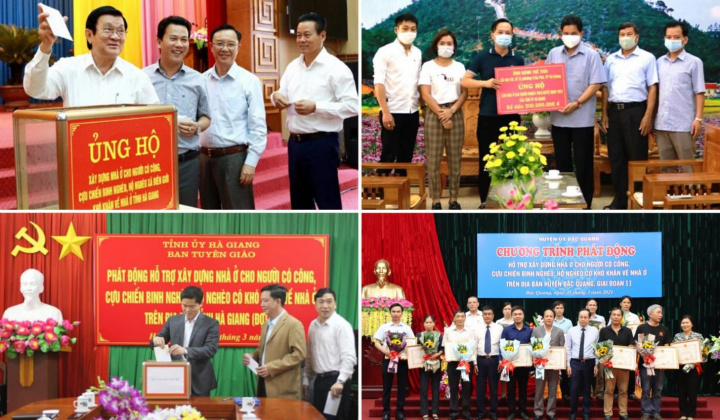 Sắc xuân từ những ngôi nhà nghĩa tình ở Hà Giang