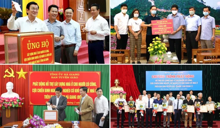 Sắc xuân từ những ngôi nhà nghĩa tình ở Hà Giang