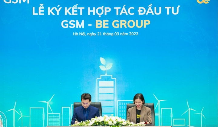 Công ty GSM đầu tư vào Be Group, hỗ trợ tài xế chuyển đổi sang xe điện