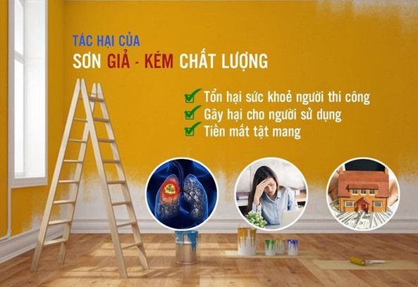 Kinh nghiệm phân biệt sơn giả, sơn kém chất lượng