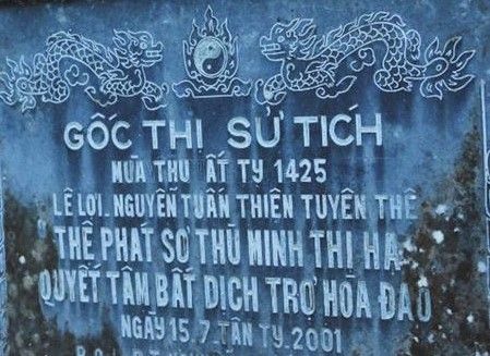 Cây thị trên ngàn năm tuổi-Chứng tích lịch sử chống giặc Minh của nghĩa quân Lê Lợi bị lãng quên